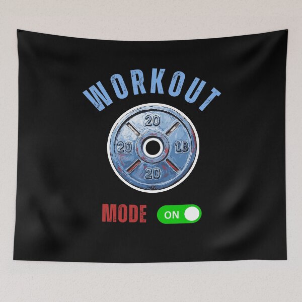 Item preview, Workout Mode ON | Workout | Gym  designed and sold by IronClaw-POD.