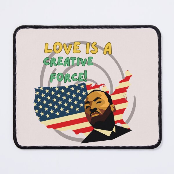 Item preview, love ise creative force, MLK Jr. designed and sold by neosticker.