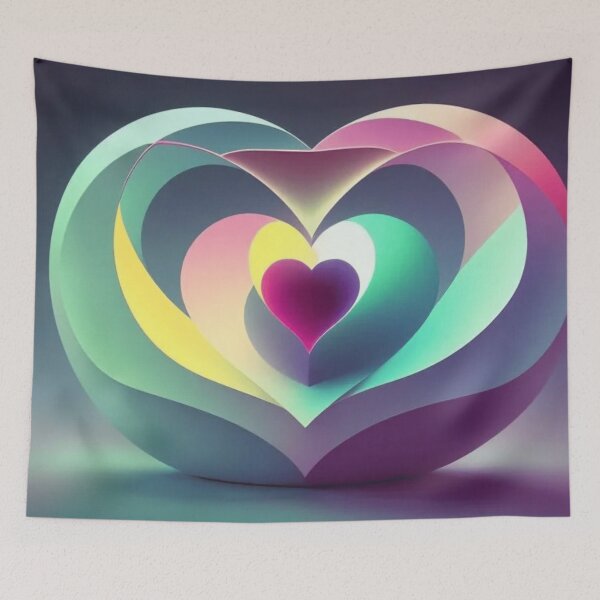 Item preview, Colorful Love | 2024 designed and sold by Tarnaka.