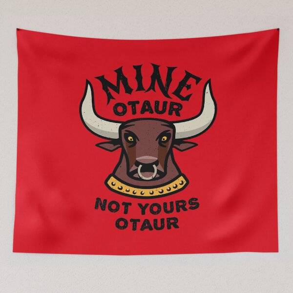 Item preview, Mineotaur Not Yoursotaur - Funny Minotau designed and sold by propellerhead.