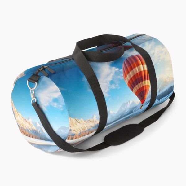 Item preview, Colorful hot air balloon or gas balloon floating in nature, for balloonists and balloon pilots, ride designed and sold by NBSStore.