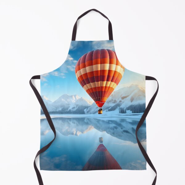 Item preview, Colorful hot air balloon or gas balloon floating in nature, for balloonists and balloon pilots, ride designed and sold by NBSStore.