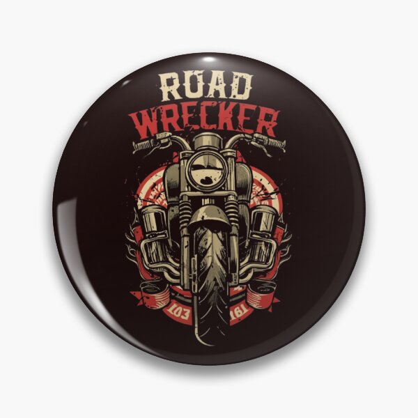 Item preview, Road Wrecker Biker Design designed and sold by Rell1970.