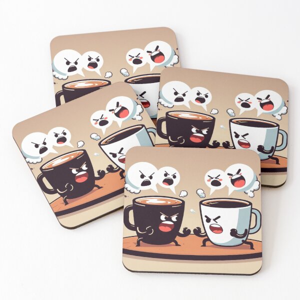 Item preview, fighting coffees designed and sold by RKWSHOP.