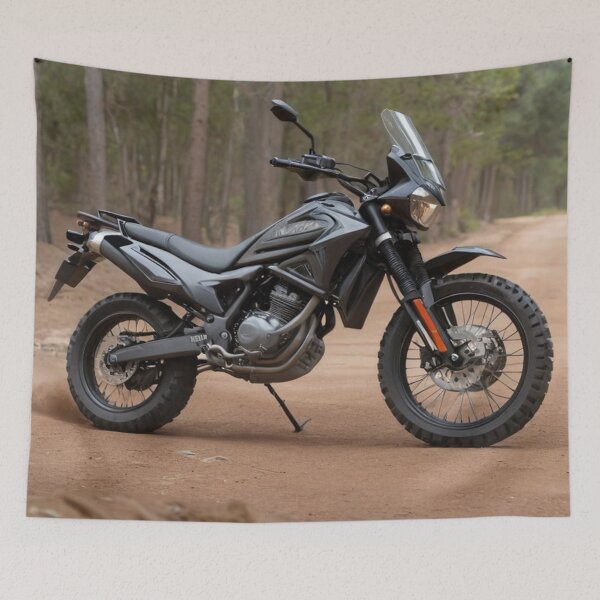 Item preview, Adventure Black Motorbike  designed and sold by j kelono128.