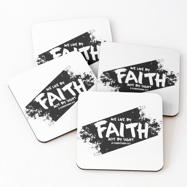 Item preview, we live by faith, not by sight designed and sold by Craftsanity.