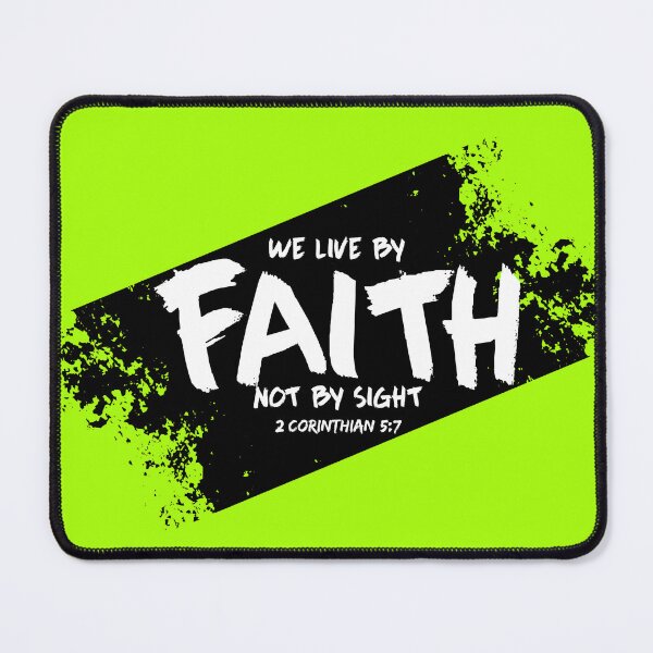 Item preview, we live by faith, not by sight designed and sold by Craftsanity.