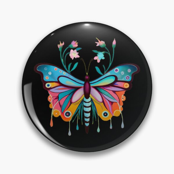 Item preview, Colorful moth designed and sold by SoulOfTrees.