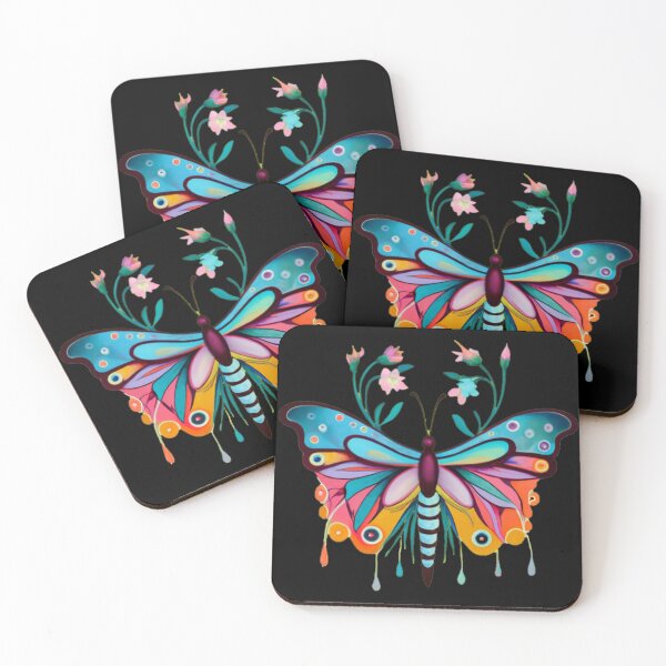 Item preview, Colorful moth designed and sold by SoulOfTrees.