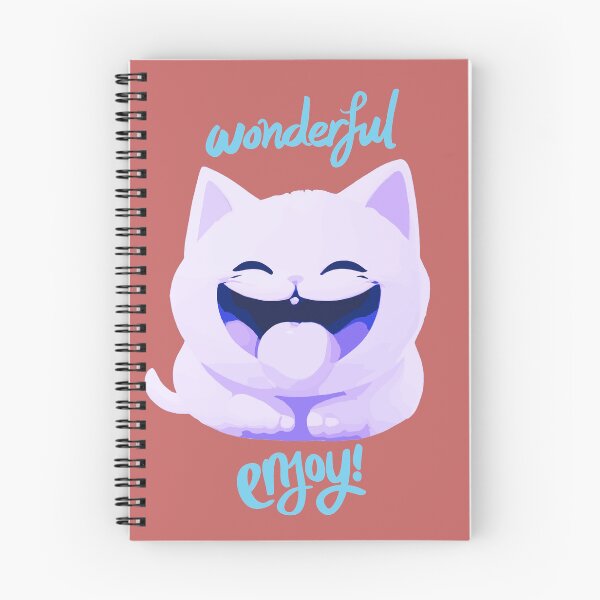 Item preview, Wonderful enjoy blue cat designed and sold by MacLis.