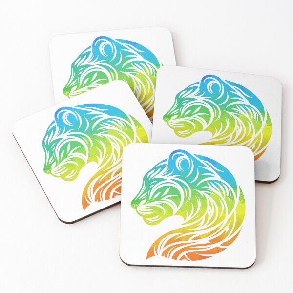 Item preview, Ethereal Panther (Bright Colors) - Pocket ver. designed and sold by MoodThreads.