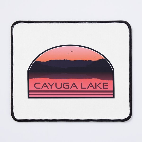 Item preview, Cayuga Lake New York Red Sunrise designed and sold by Esskay Designs.