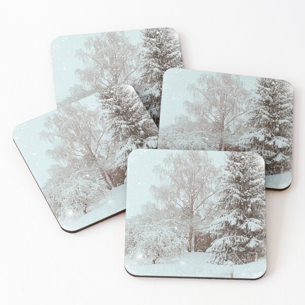 Item preview, Snowfall in Winter Wonderland designed and sold by humnoo.