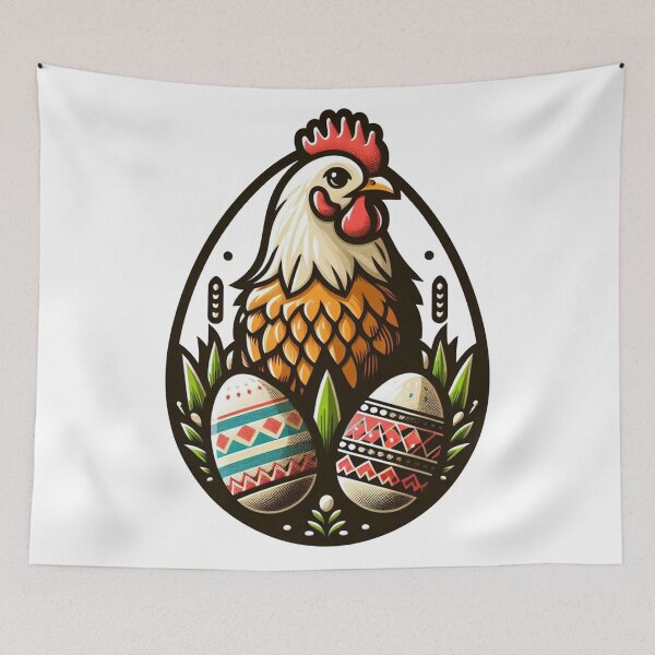 Item preview,  Easter Egger Chicken Easter 2024 designed and sold by JaaCreativeShop.
