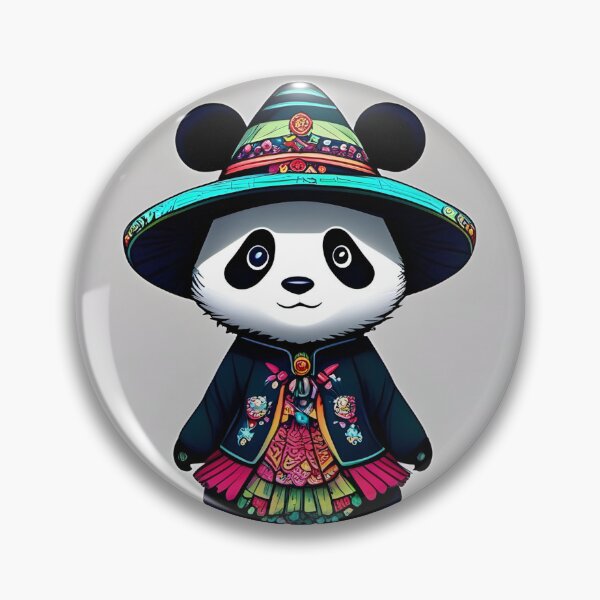 Item preview, Panda bear dressed and with hat designed and sold by NaturaFotos.