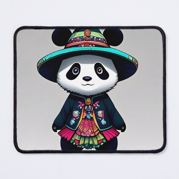 Item preview, Panda bear dressed and with hat designed and sold by NaturaFotos.