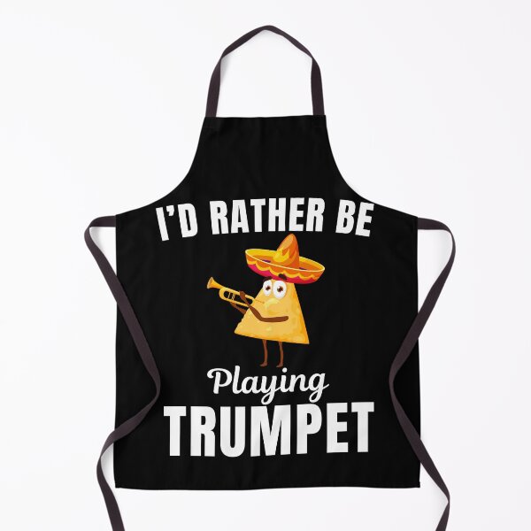 Item preview, Prefiero tocar la trompeta, trompetista divertido, instructor de instrumentos musicales de trompeta y músicos diciendo o citando designed and sold by NBSStore.