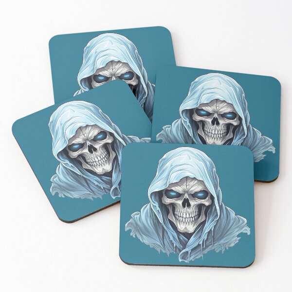 Item preview, Exploring the Artistic Intersection: Ghost Imagery, Skull Stickers, and Photorealistic Tertiary Colors designed and sold by AzottoShop.