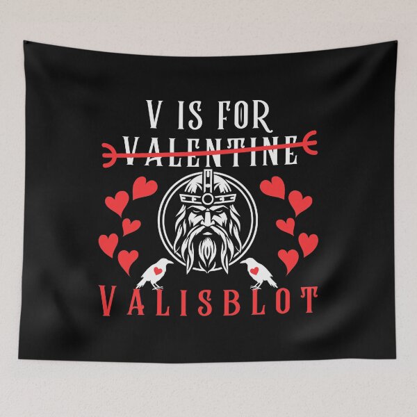 Item preview, V is for Valisblot norse mythology Valentine's Day designed and sold by Lady-Frost.