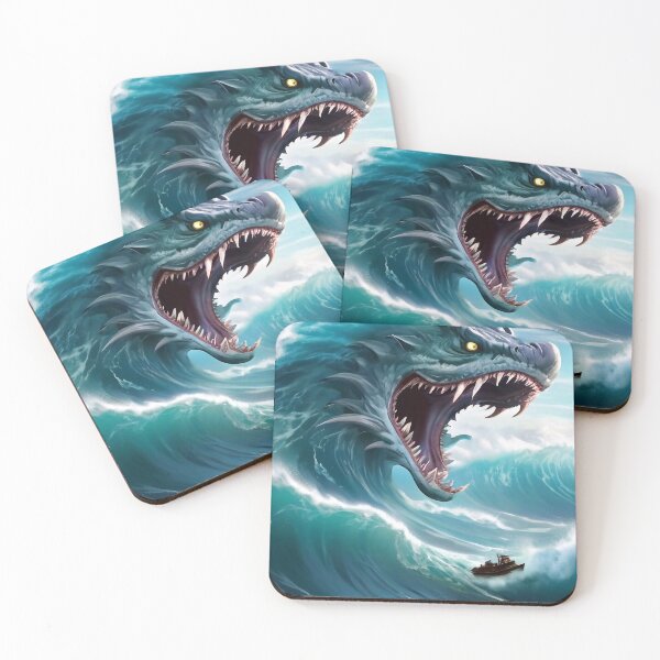 Item preview, Ocean monster designed and sold by M-Y-A-R-T-.