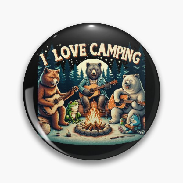 Item preview, Acampar con amigos es divertido. designed and sold by Coollzone.