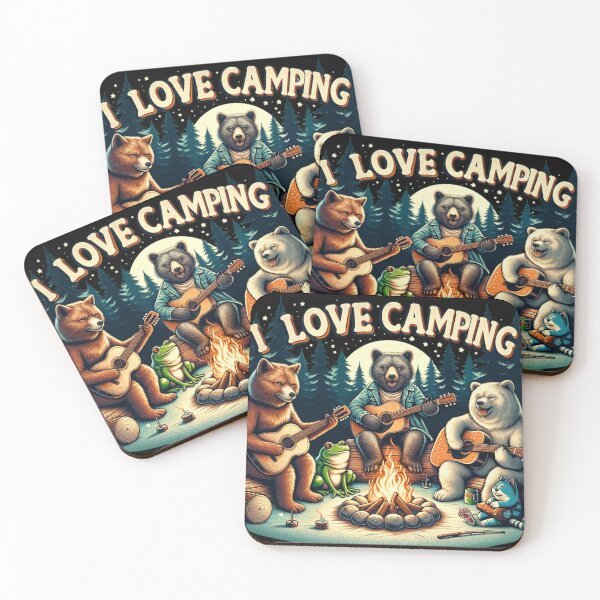 Item preview, Camping with friends it's fun  designed and sold by Coollzone.