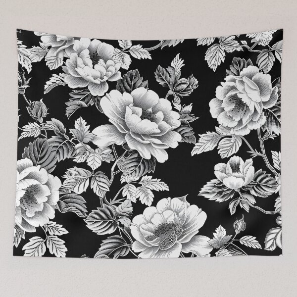 Item preview, Intricate Japanese Flowers designed and sold by lazarus93.