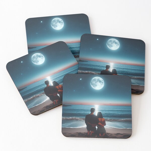 Item preview, Moonlight Romance  designed and sold by PrintWizardArt.