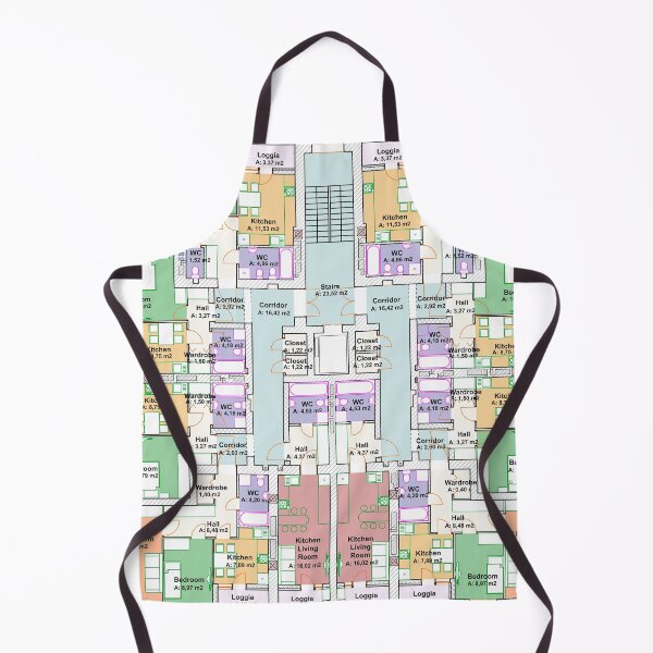 Item preview, Architectural project of a multistory building floor plan designed and sold by Familyshmot.