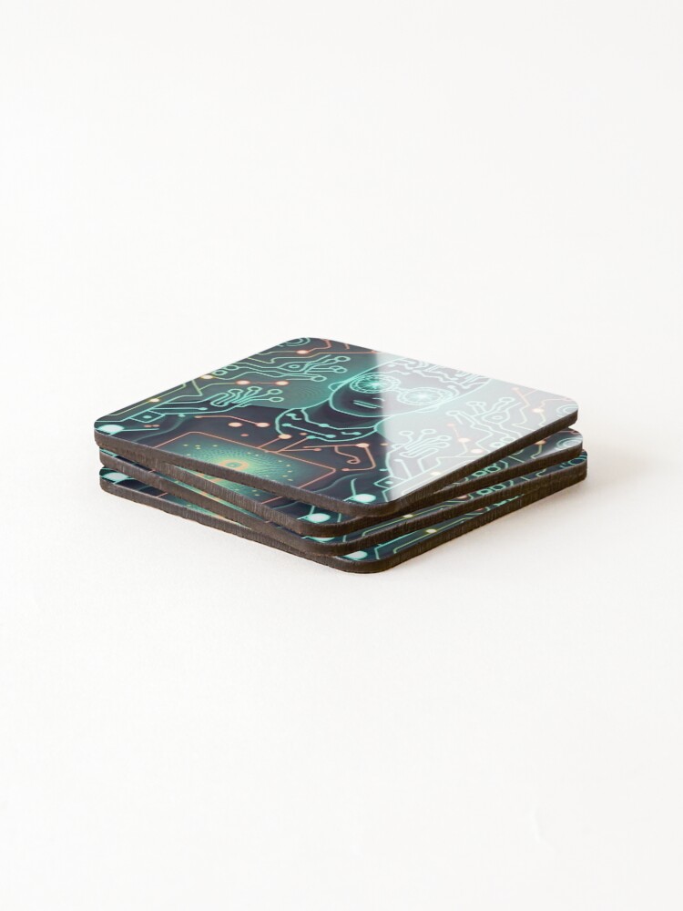Thumbnail 4 of 5, Coasters (Set of 4), Web developer designed and sold by M-Y-A-R-T-.