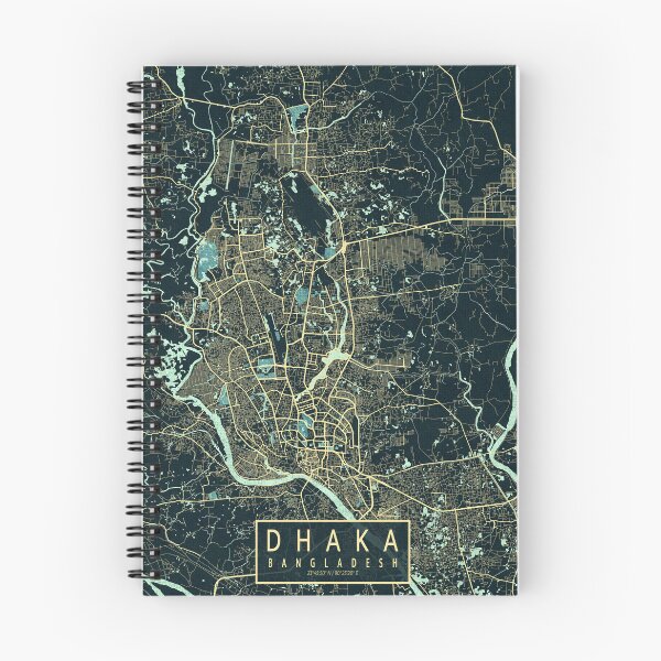 Item preview, Dhaka City Map of Bangladesh - Summer designed and sold by deMAP.