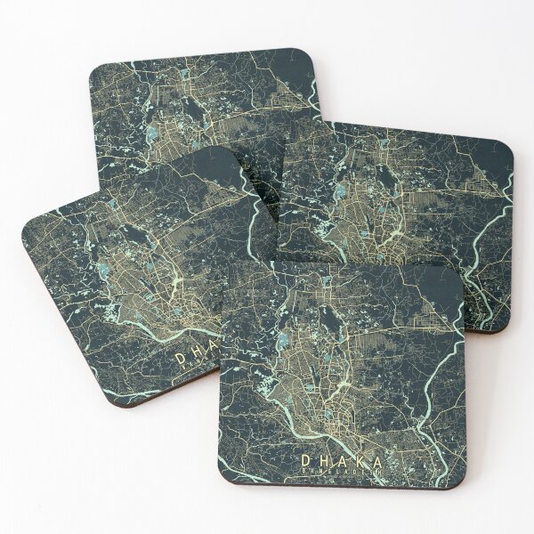Item preview, Dhaka City Map of Bangladesh - Summer designed and sold by deMAP.