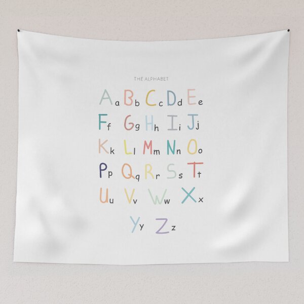 Item preview, Alphabetical Design Poster designed and sold by mgkreatives.