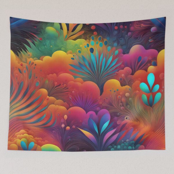 Item preview, Magical Plants Over The Clouds designed and sold by Owl-o-the-wisp.