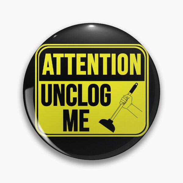 Item preview, Unclog Me (Toilet Plunger) designed and sold by MarkMySign.