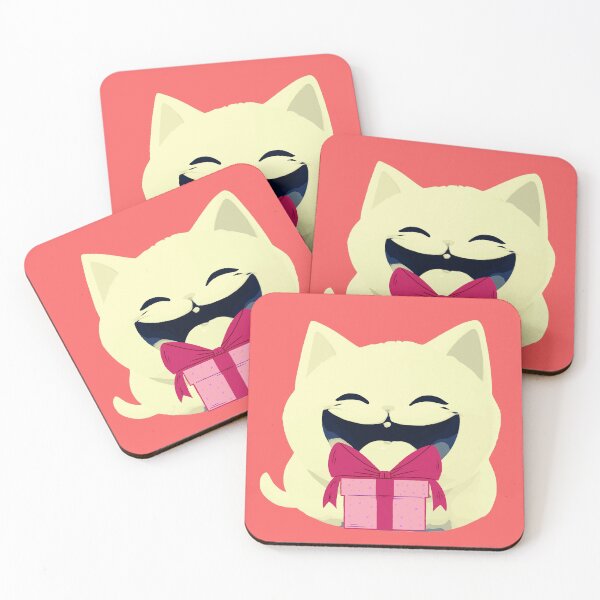 Item preview, Cream Cat with Gift designed and sold by MacLis.