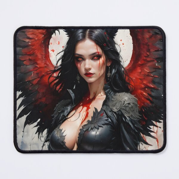 Item preview, Beautiful succubus, dark goddess designed and sold by Spooky Witch Dream.