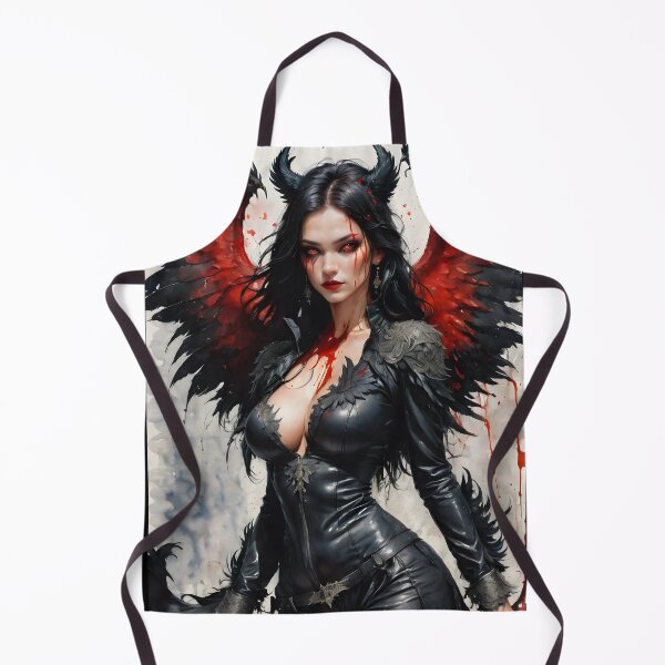 Item preview, Beautiful succubus, dark goddess designed and sold by Spooky Witch Dream.