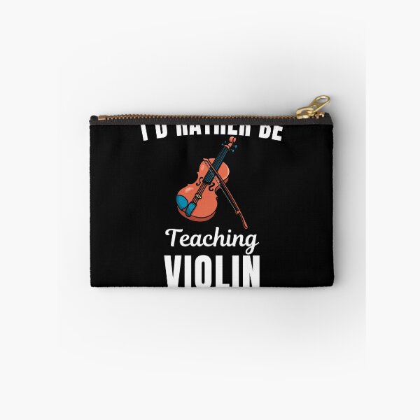 Item preview, I'd rather be teaching violin , funny violinist, violin musical instrument teacher instructor and musician saying or quote designed and sold by NBSStore.