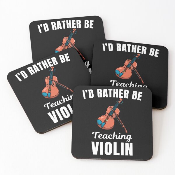 Item preview, I'd rather be teaching violin , funny violinist, violin musical instrument teacher instructor and musician saying or quote designed and sold by NBSStore.