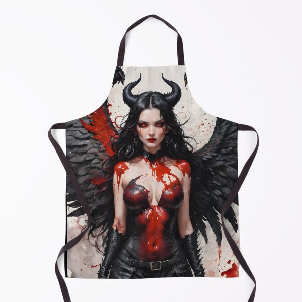 Item preview, Beautiful succubus, dark goddess designed and sold by Spooky Witch Dream.