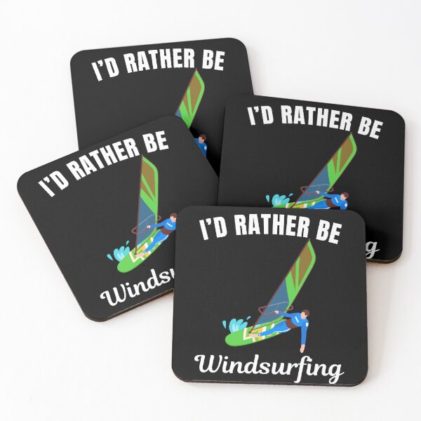 Item preview, I'd rather be windsurfing, funny windsurfing sport fan saying designed and sold by NBSStore.