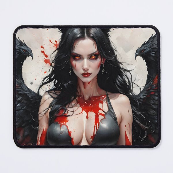 Item preview, Beautiful succubus, dark goddess designed and sold by Spooky Witch Dream.