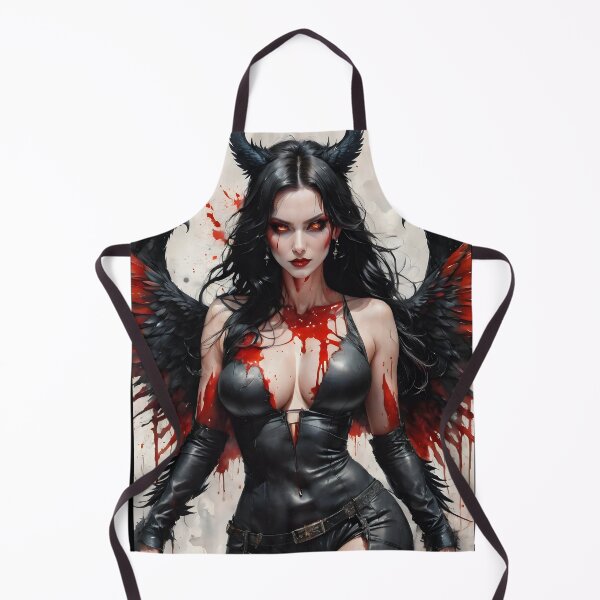 Item preview, Beautiful succubus, dark goddess designed and sold by Spooky Witch Dream.