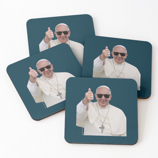 Item preview, Funny Thumbs up Pope Francis designed and sold by GlamKidsBoutiq.