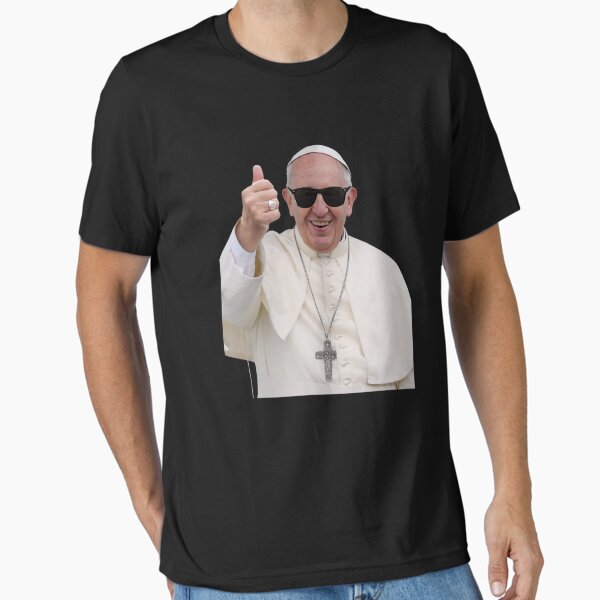 Item preview, Funny Thumbs up Pope Francis designed and sold by GlamKidsBoutiq.