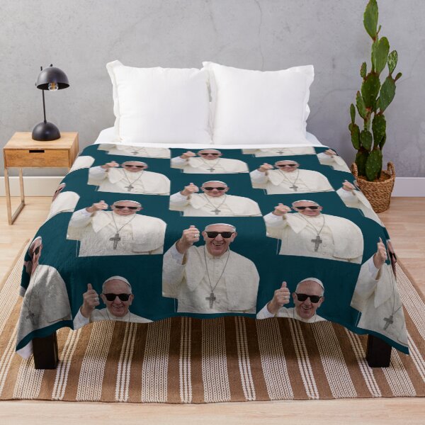 Item preview, Funny Thumbs up Pope Francis designed and sold by GlamKidsBoutiq.