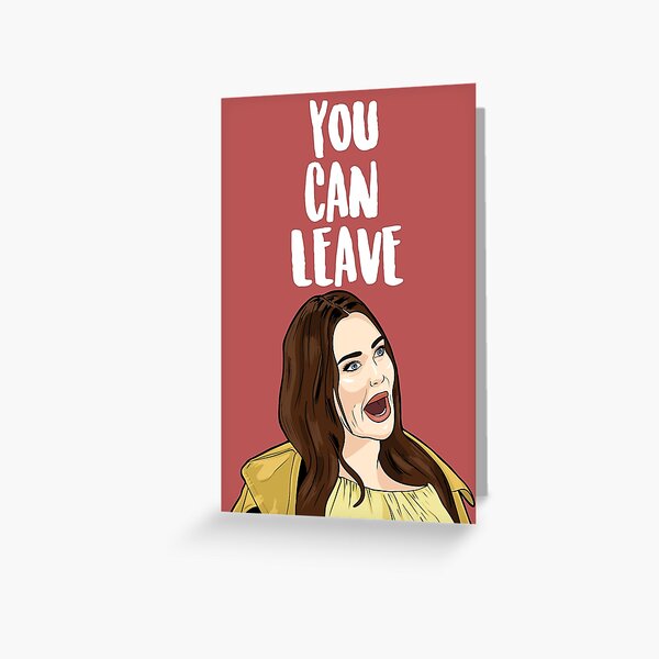 Item preview, YOU CAN LEAVE - Meredith Marks - The Real Housewives of Salt Lake City, designed and sold by PopShopDesignFR.