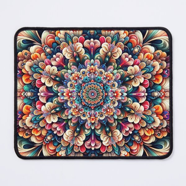 Item preview, Kaleidoscopic Blooms: Infinite Floral Symmetry designed and sold by FIYARO.