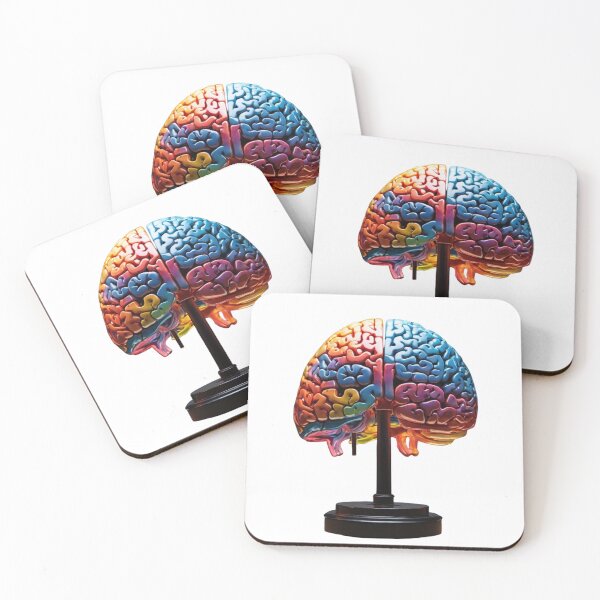 Item preview, Illuminate Your Mind: The Spectrum Glow of a Colorful Brain Lamp designed and sold by MadelineKnox1.